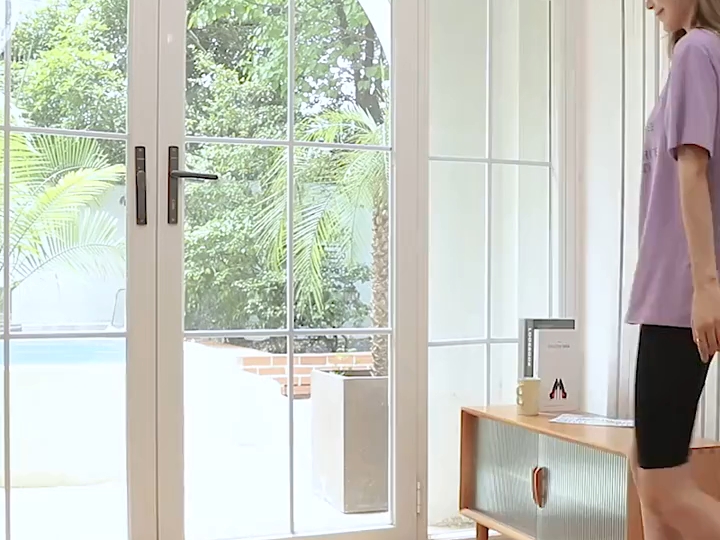 五分健美裤模特