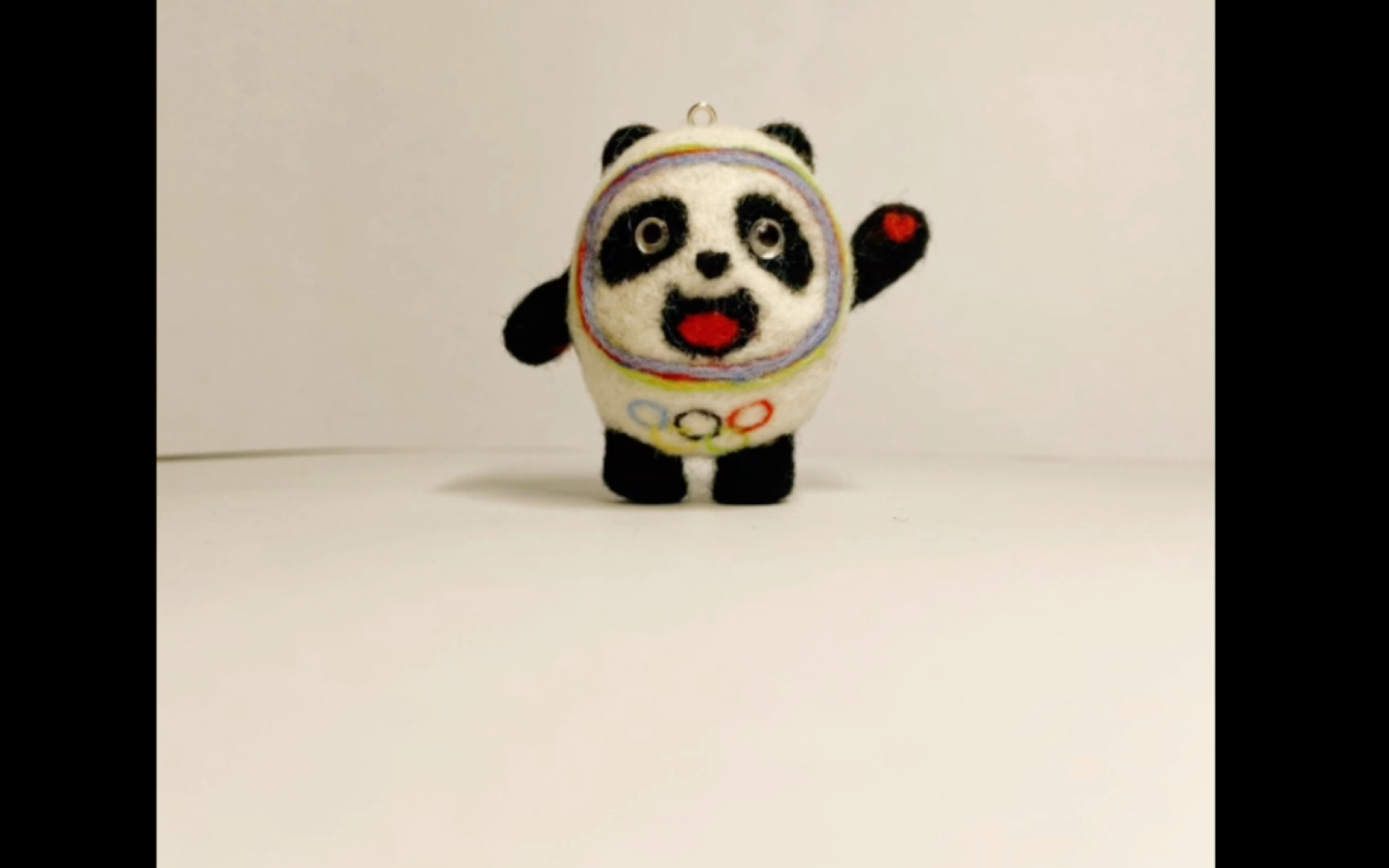 自己动手实现一户一墩!羊毛毡冰墩墩