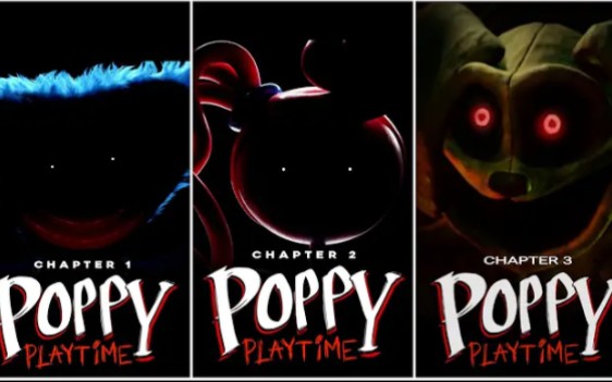 预告片比较: Poppy Playtime 第三章 VS 第二章 VS 第一章 | Poppy Playtime 第三章