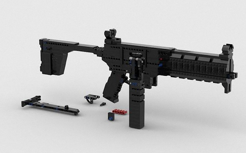 lego m4a1 instructions