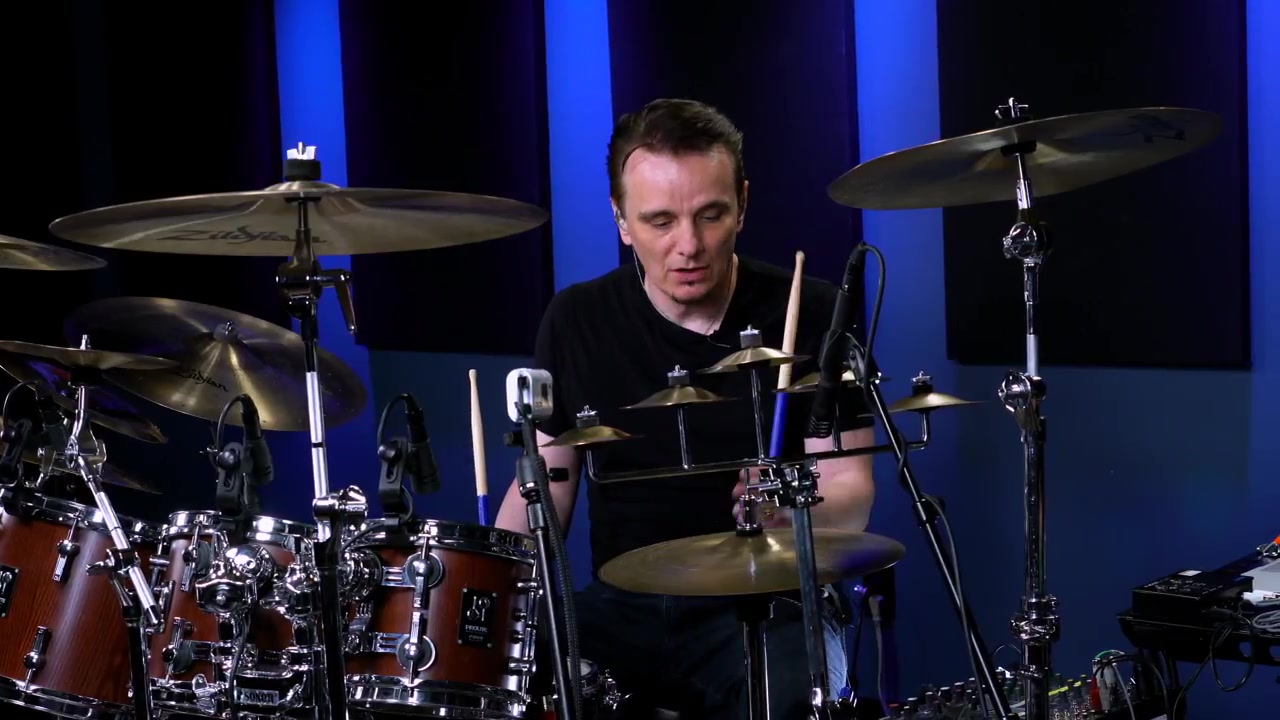 这是一个教学视频gavin harrison_ grooving with 3"s