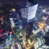 4K航拍珠江新城夜景，广州CBD燃向踩点剪辑宣传片，首部夜景片
