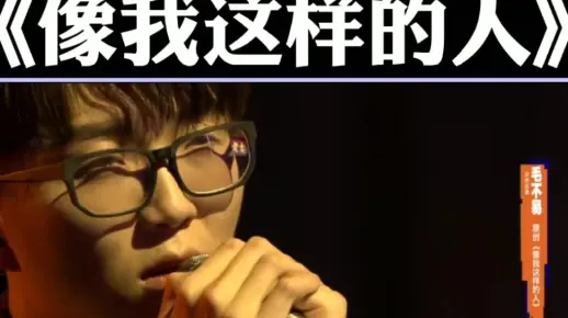 【毛不易】——《像我这样的人》