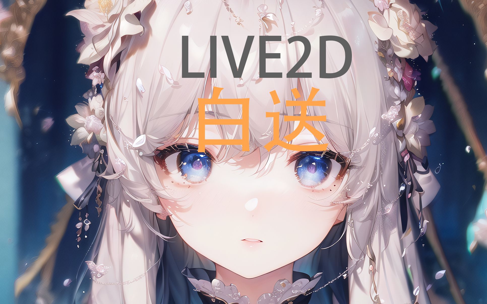 白送live2d模型，ai动捕！活动持续一个月！人人可当虚拟主播