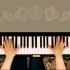 【Beauty and the Beast/ 美女与野兽】钢琴演奏版主题曲 (Ariana Grande and Joh