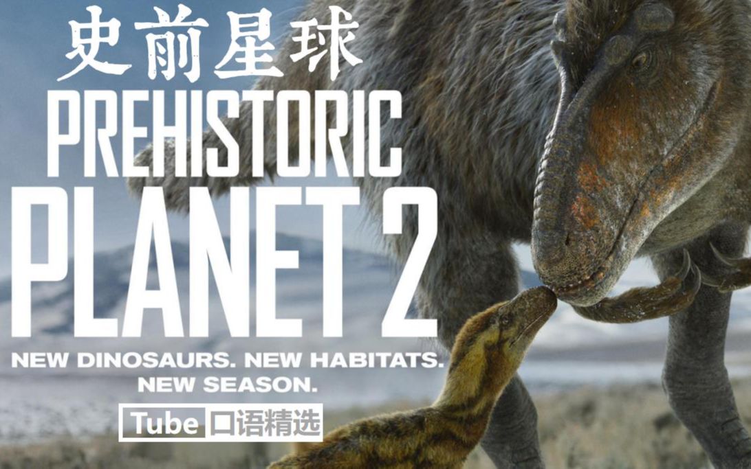 【英音】豆瓣9.4纪录片《史前星球2》 | 每一帧都是壁纸，每一秒经费都在燃烧（中英字幕）
