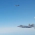 礼尚往来！F-22猛禽伴飞图-95轰炸机视频！