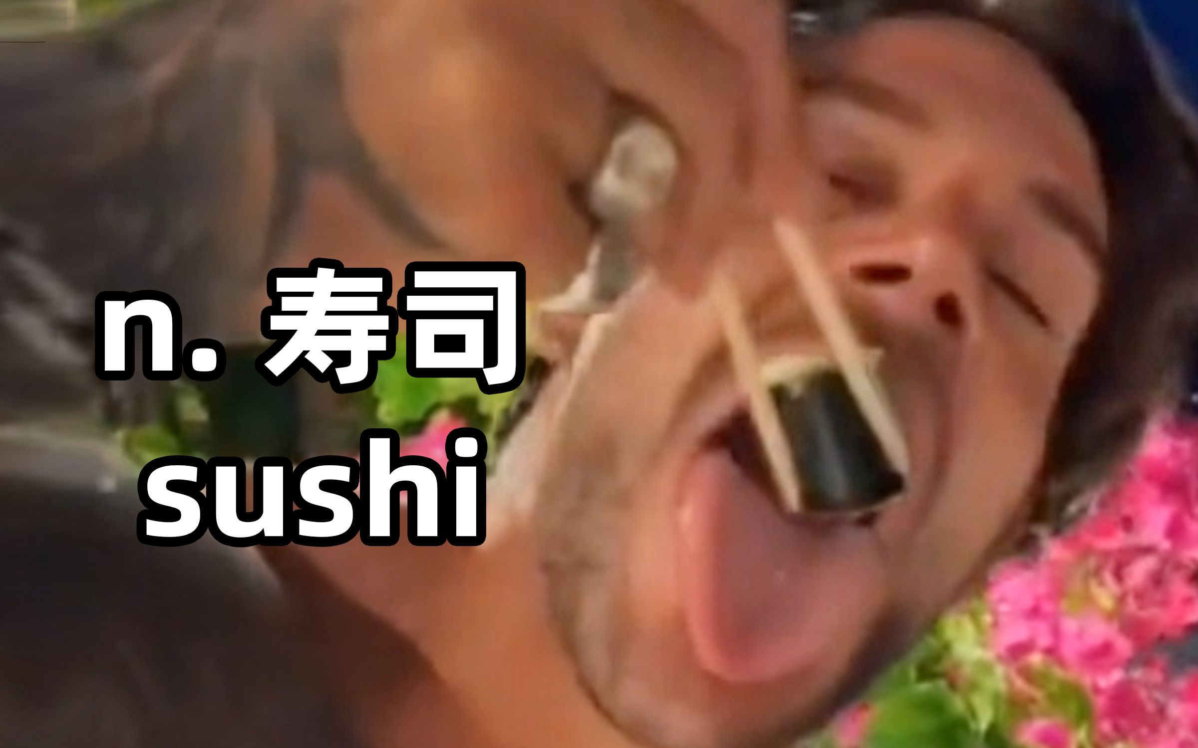 好大的寿司 sushi:寿司哔哩哔哩bilibili