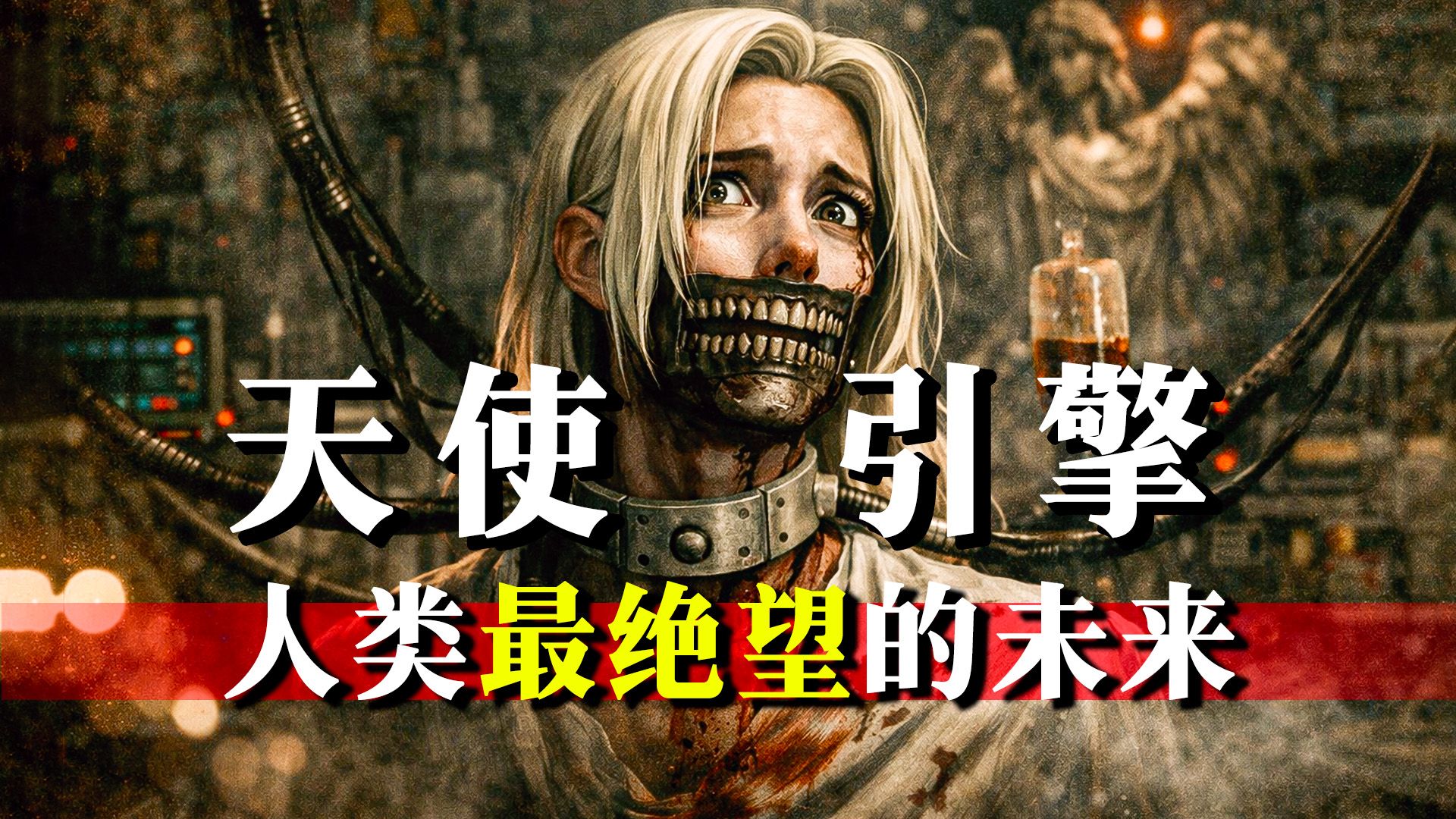 上帝派天使拯救人类，人类却把他插进了机器｜天使引擎到底有多疯狂？