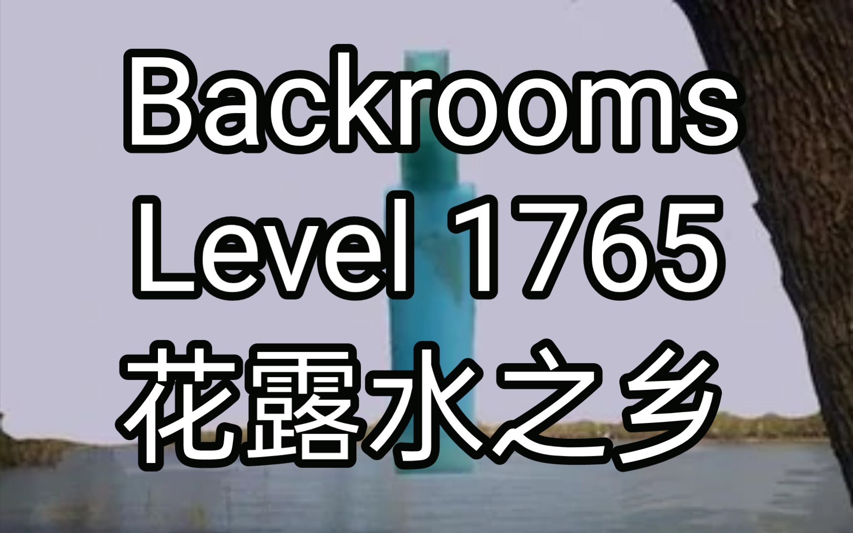 [Backrooms]Level 1765 花露水之乡 后室系列哔哩哔哩bilibili