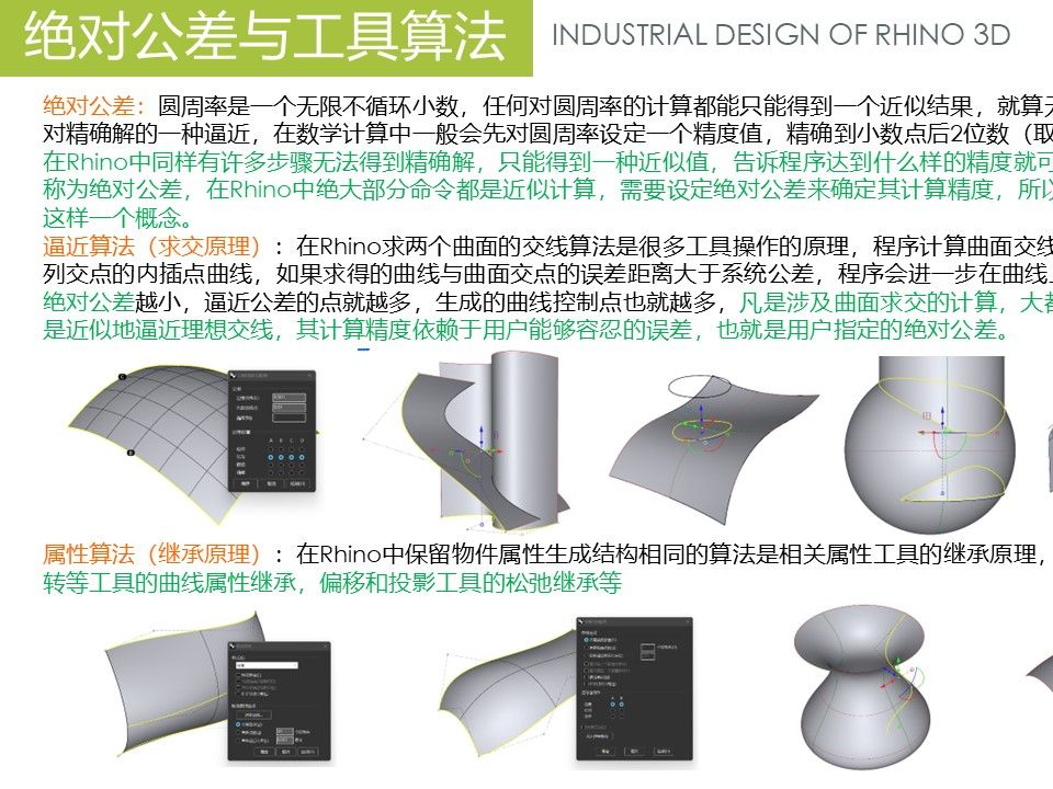 5、绝对公差与工具算法