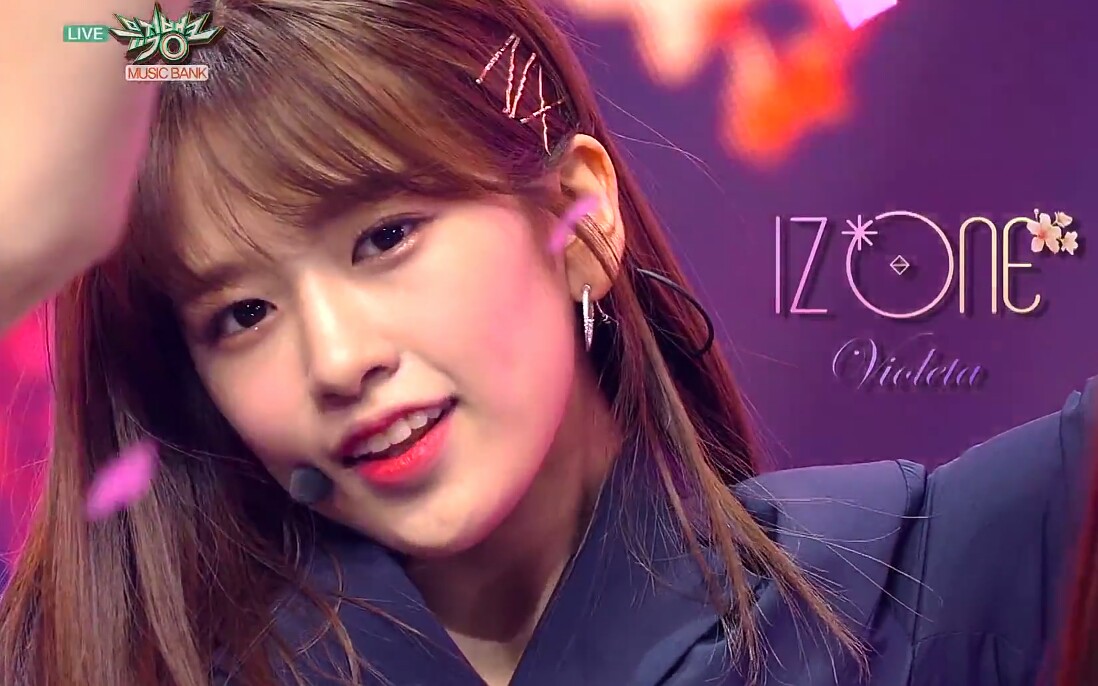 izone消音190412violeta音银musicbank现场