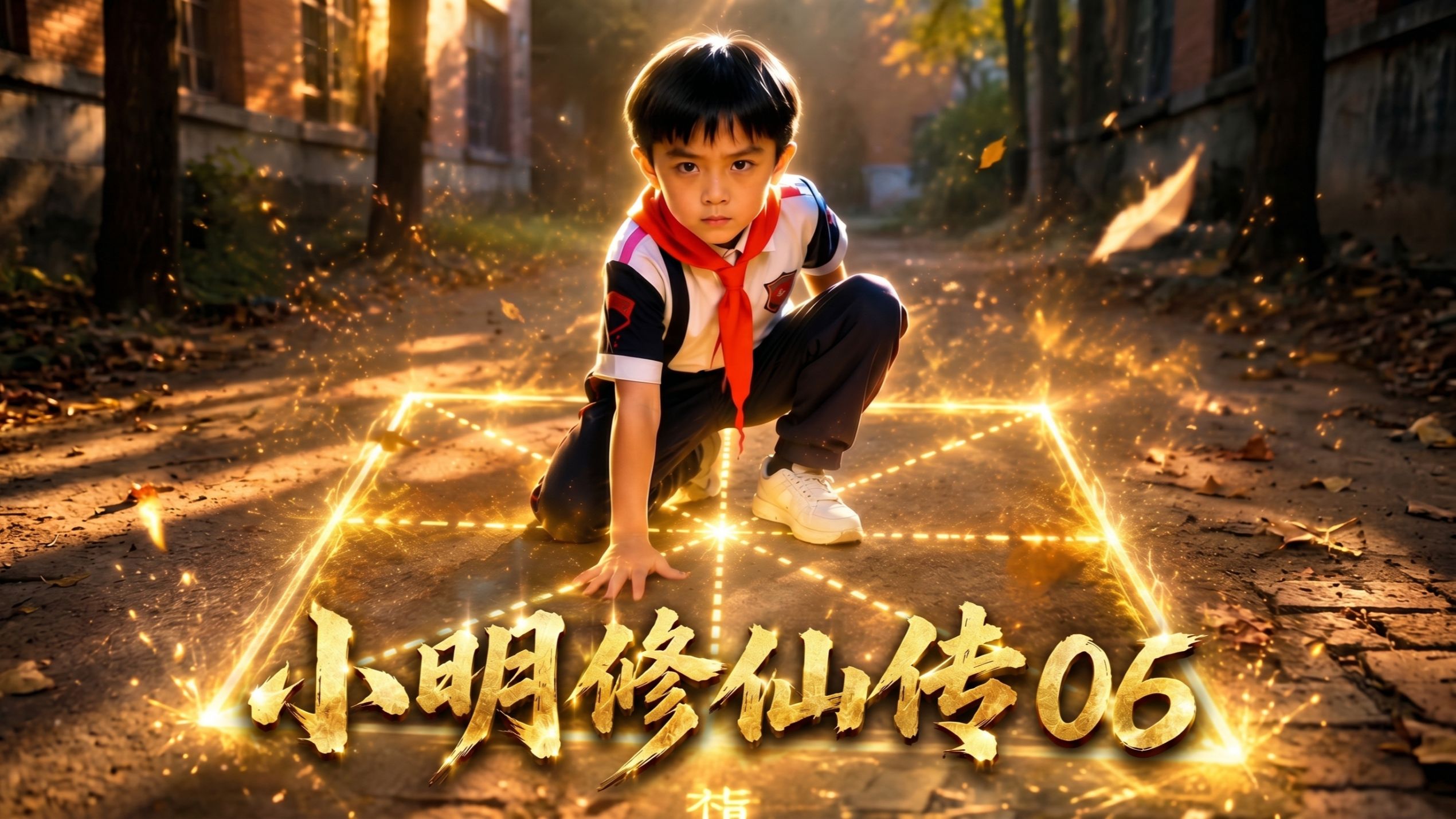 高中尊者，果然恐怖如斯！【小明修仙传EP6】【AI全民制作人】
