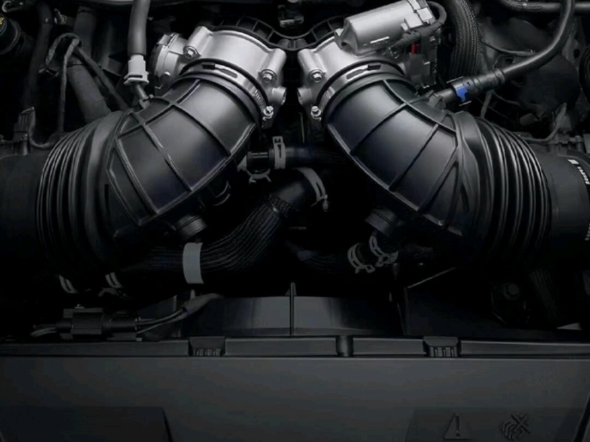 新款Super Snake有两个版本可供选择：5.0升Coyote V8自然吸气（480马力），以及带Whipple机械增压套件的版本（830马力）