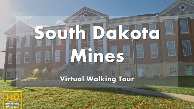 南达科他州矿业与技术学院 - 校园漫步 - South Dakota Mines Virtual Walking Tour｜USA