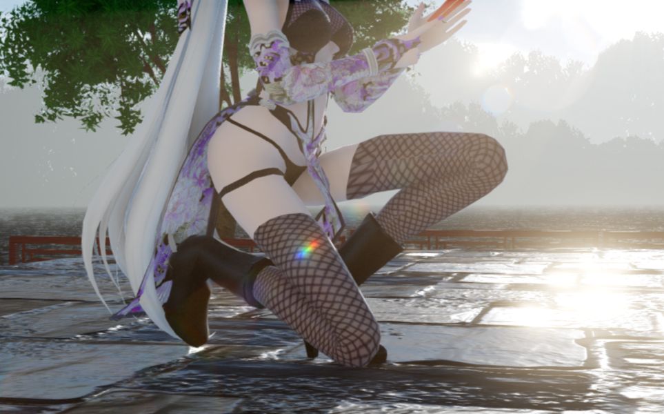 [Silky 60FPS] Do you guys prefer black silk or long legs? It's okay, it's all yours!