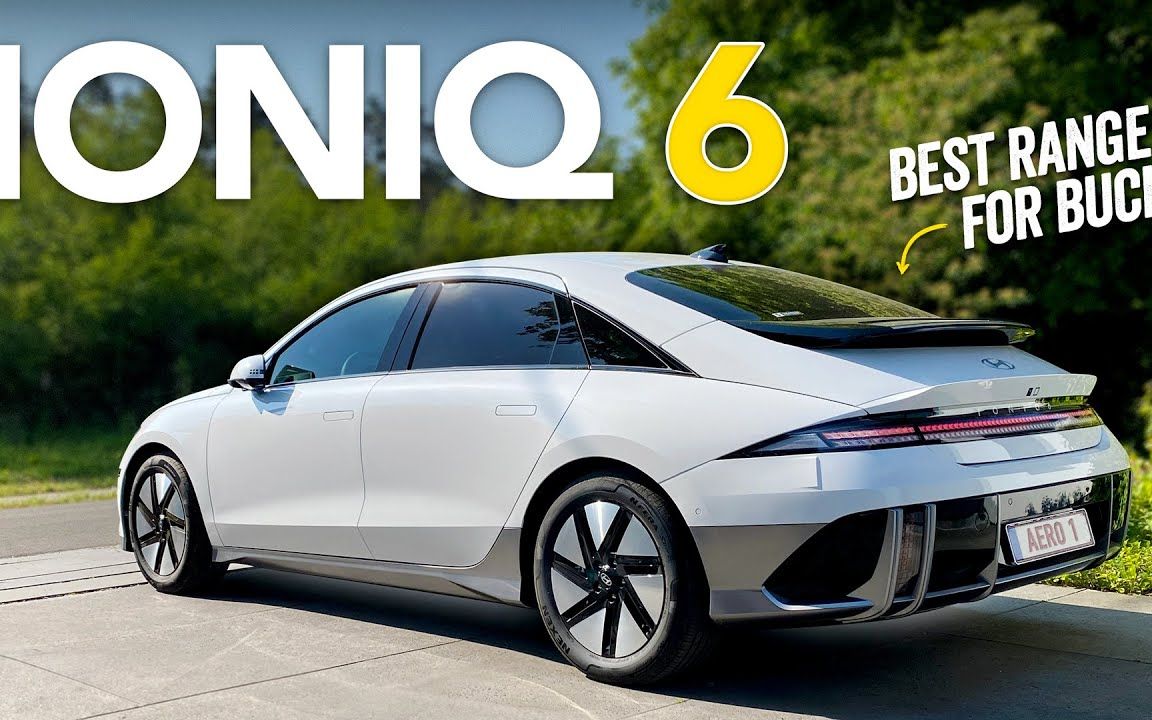 【4K 中文字幕】全新现代 IONIQ 6：2023 年您能买到的最佳电动汽车！