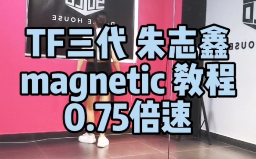 【镜面】朱志鑫绝美舞台magnetic 0.75倍速 竖屏