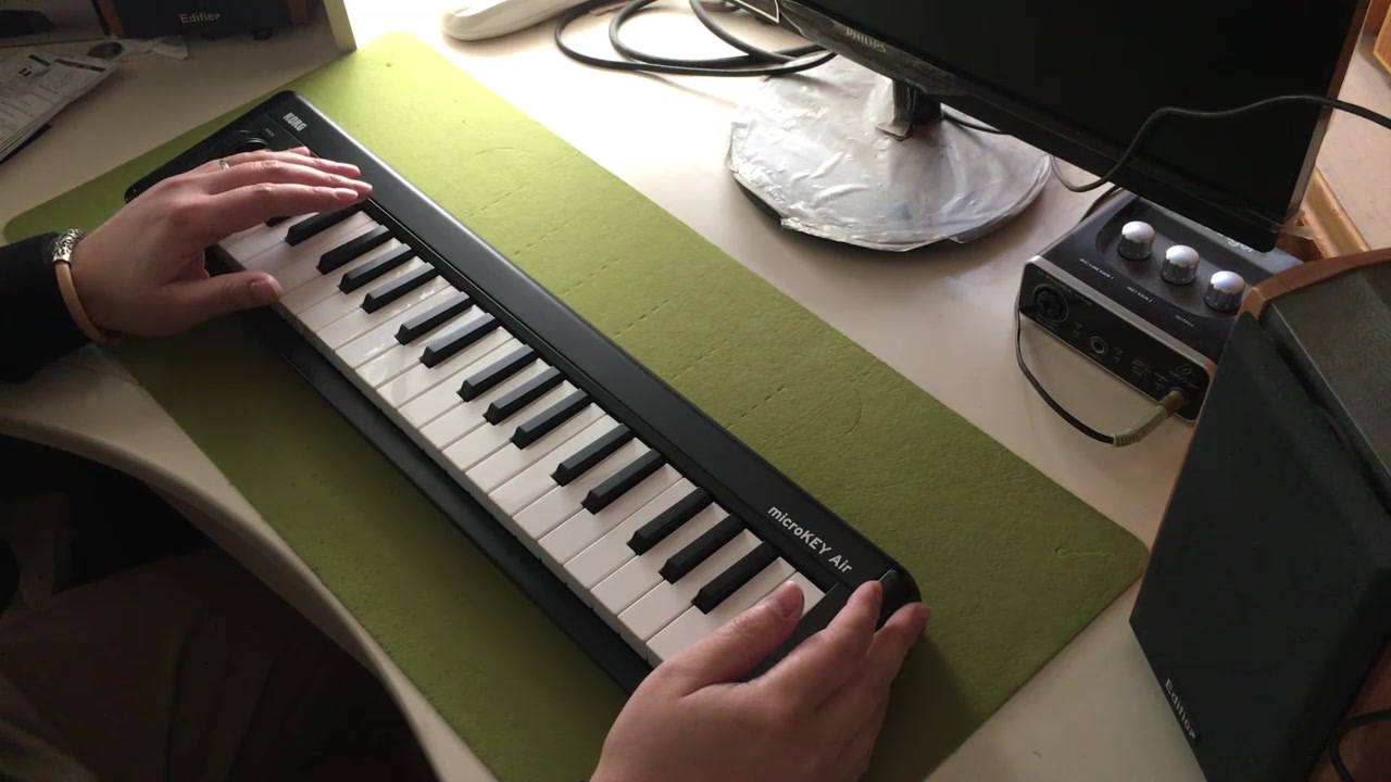 VintageSound复古之声】korg microkey 2/Air便携式蓝牙MIDI键盘开箱面板介绍_哔哩哔哩_bilibili