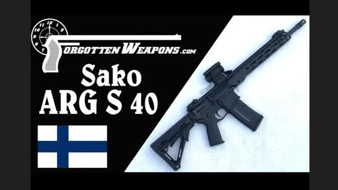 芬兰的下一代制式步枪 - Sako ARG S 40  Forgotten Weapons