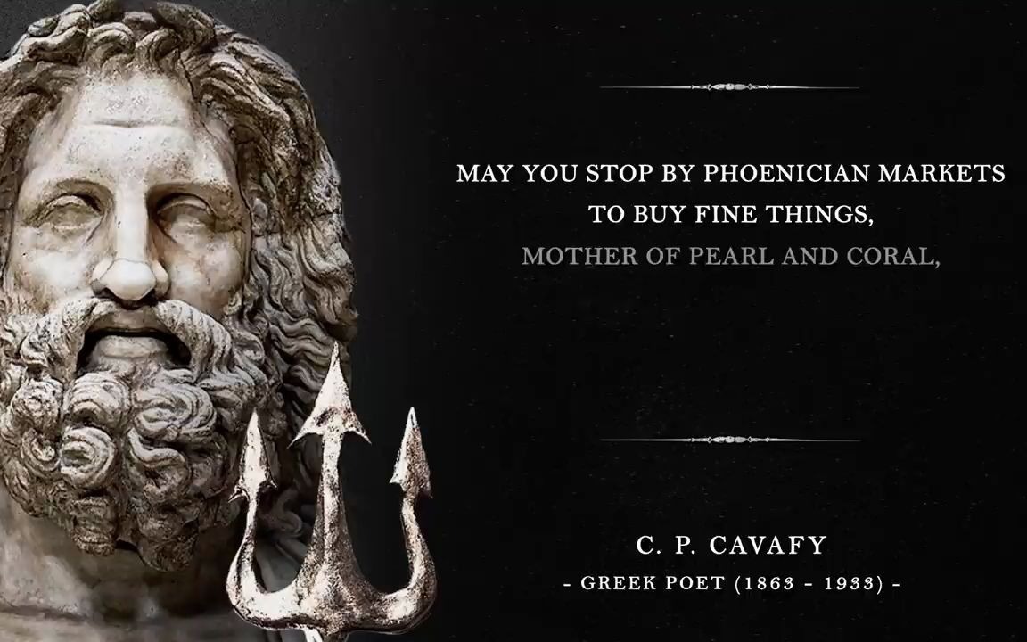 ITHAKA by C.P. Cavafy (Powerful Life Poetry)