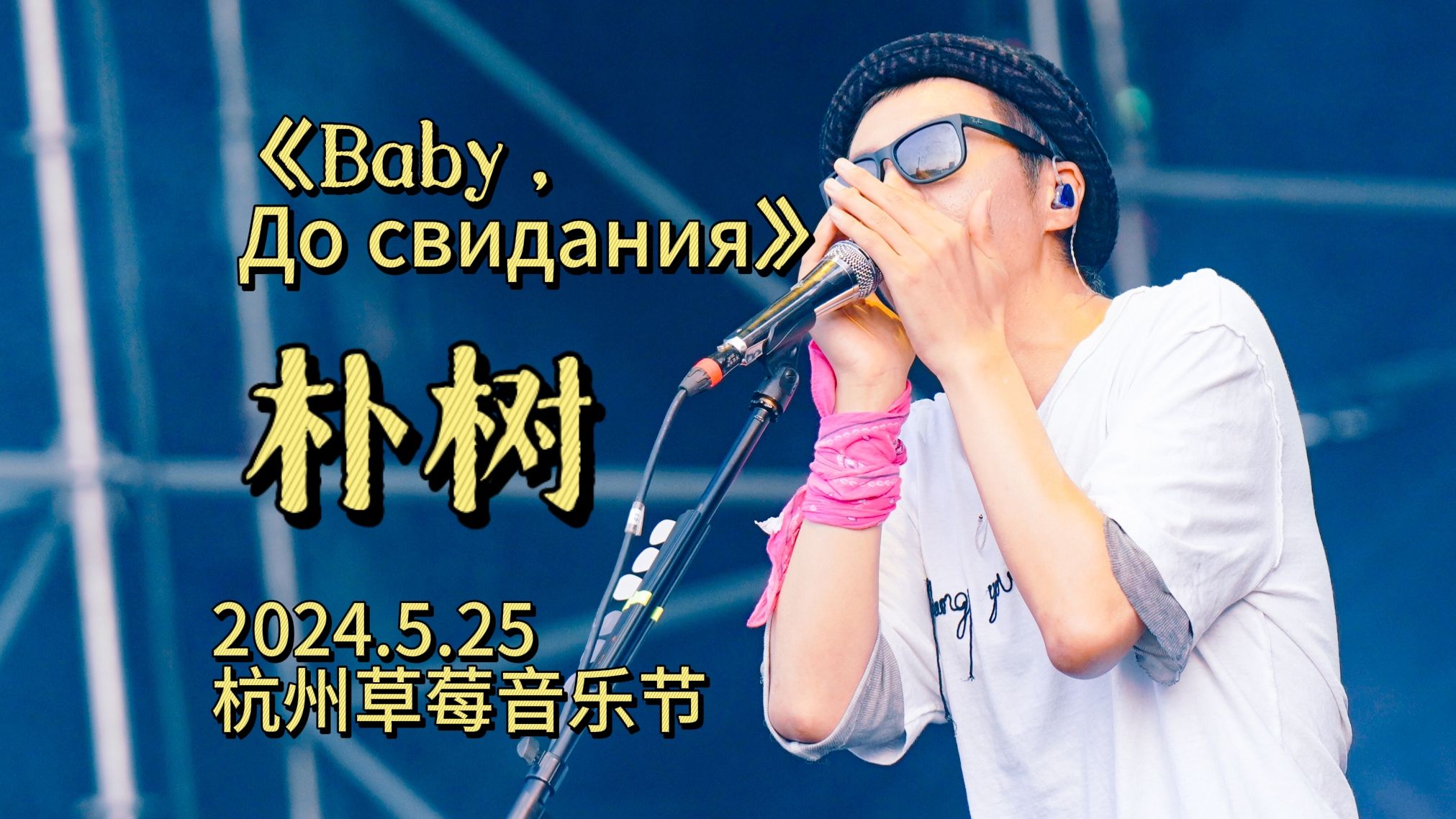 【朴树】【4K全程】《Baby ，До свидания》杭州草莓音乐节