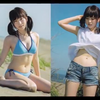 AKB48高橋朱里ちゃんのむっちり水着グラビア