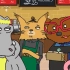 欢笑动物咖啡店-拍成动画的广告【星巴克】更新至p6