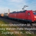 【軌道展望】德國德鐵信可鐵路DB・貨運・（萊比錫Leipzig→馬德堡Sudenburg）BR 185型電力機車 201