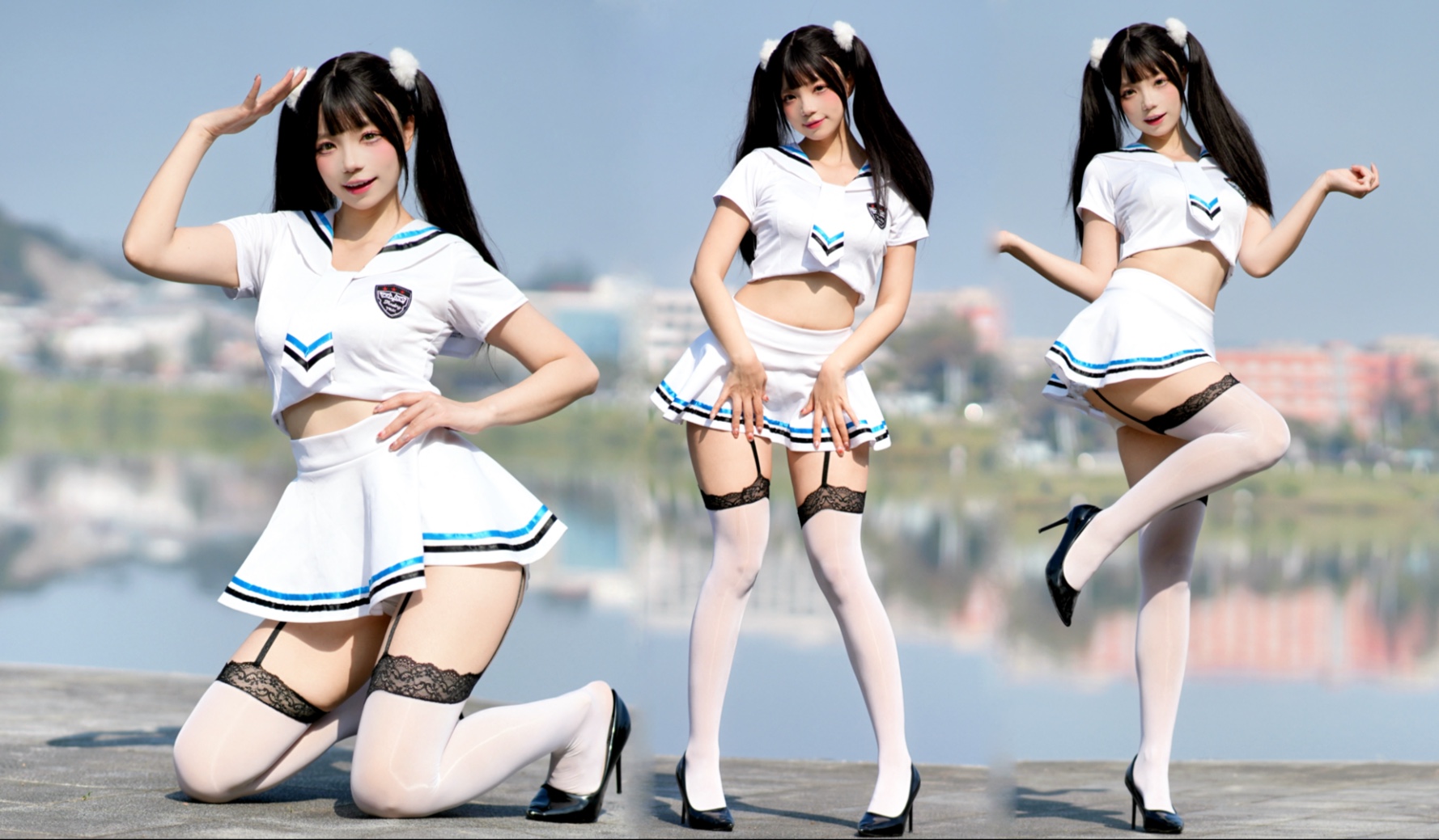 Double Ponytail Pure Desire Sailor Girl ~ Totally crazy!