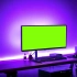 [4K]绿幕抠像闪光的电脑显示器视频素材