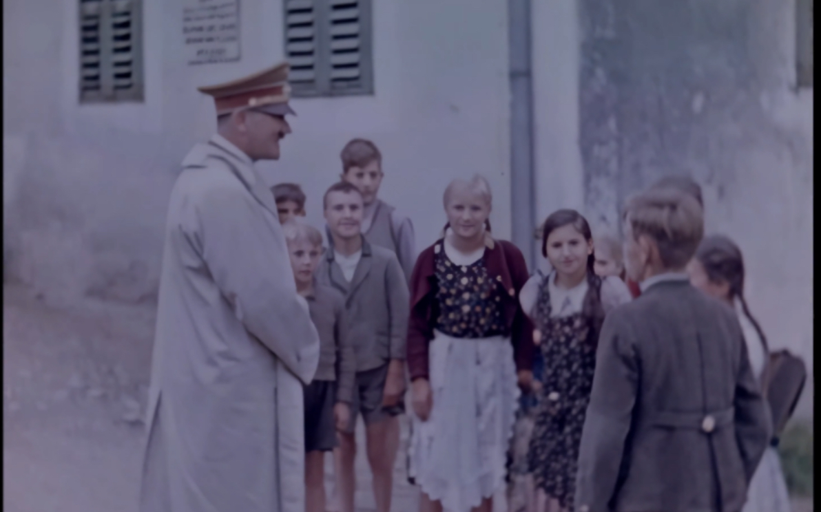 【4K60帧】1938年希特勒回自己小学“视察”