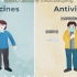 【中英文双语字幕版】【2D+3D 医学动画】【COVID-19 新型冠状病毒性肺炎类】疫苗和抗病毒药物：有什么区别？