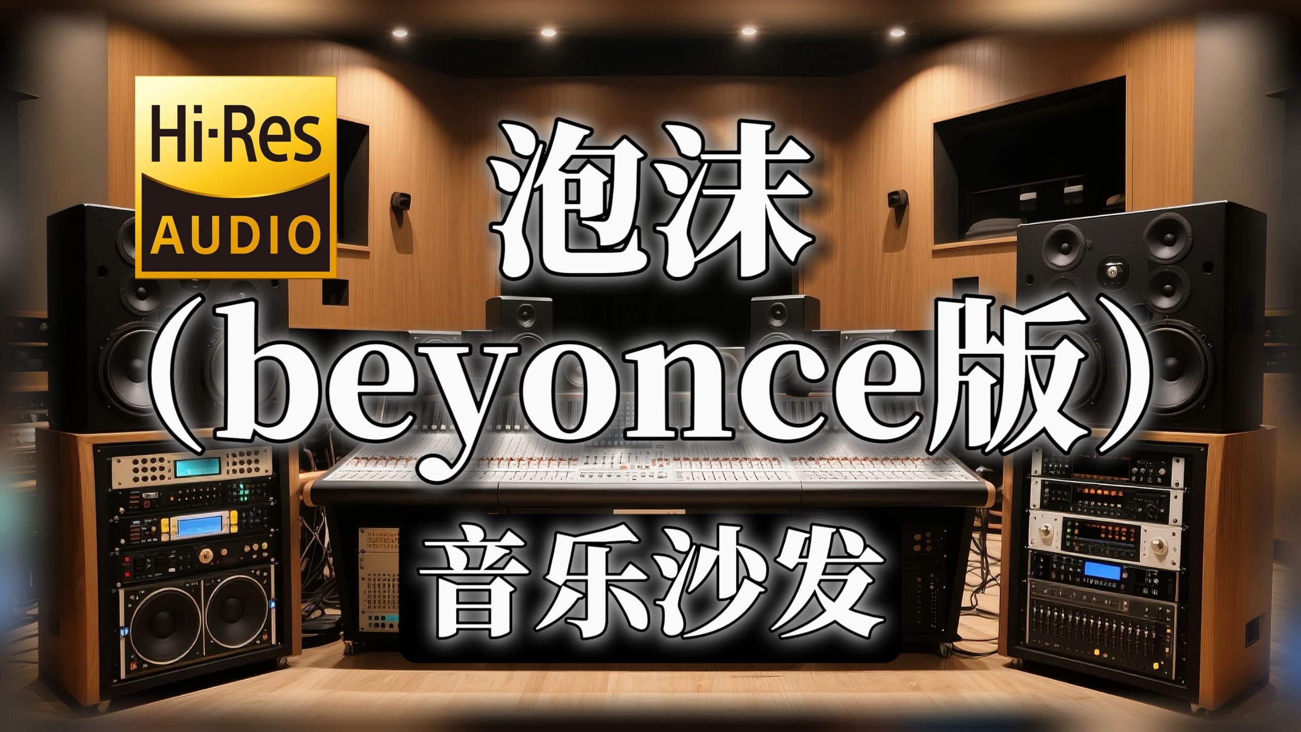 【𝐇𝐢-𝐑𝐞𝐬无损音质】｜《泡沫 （beyonce版）》- 音乐沙发 -‘在雨下的泡沫一触就破 当初炽热的心早已沉没’