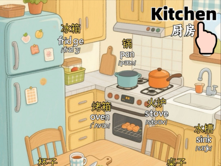 🥳这可比我小时候背的单词书有趣多了❗️