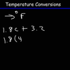 化学计算基础-1-Temperature Conversions  温度的换算