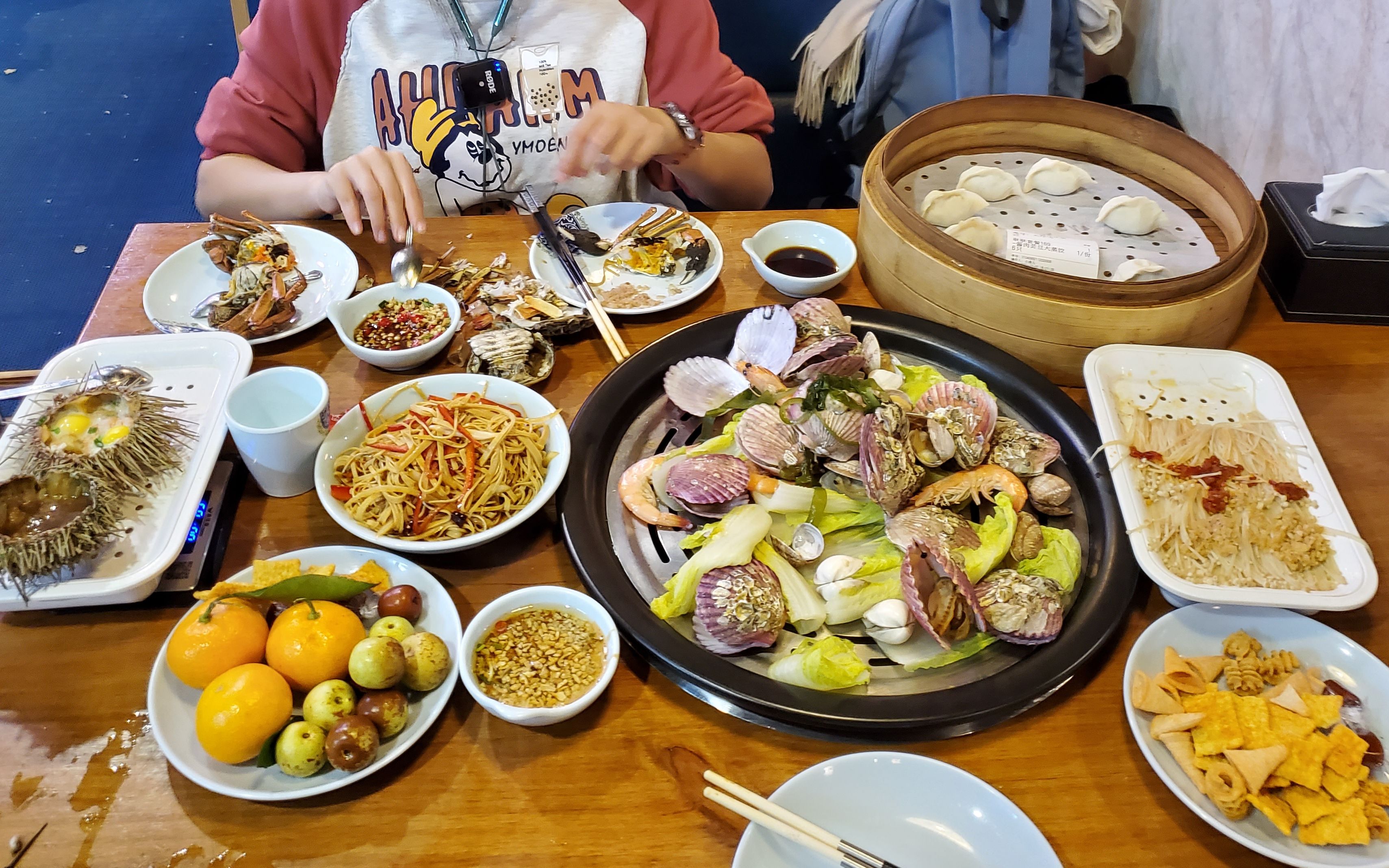 天津排名第一的蒸汽海鲜，满满一桌两个人吃，169元贵吗？