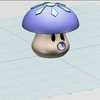 3D one创意作品 3D  one教程   3D蘑菇建模   3D打印设计