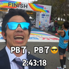 PB了！2:43:18！大阪马拉松