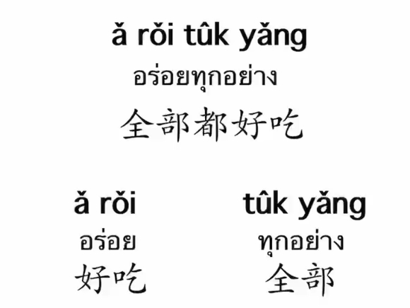 每日泰语#泰语#泰语课程#华人语言学校