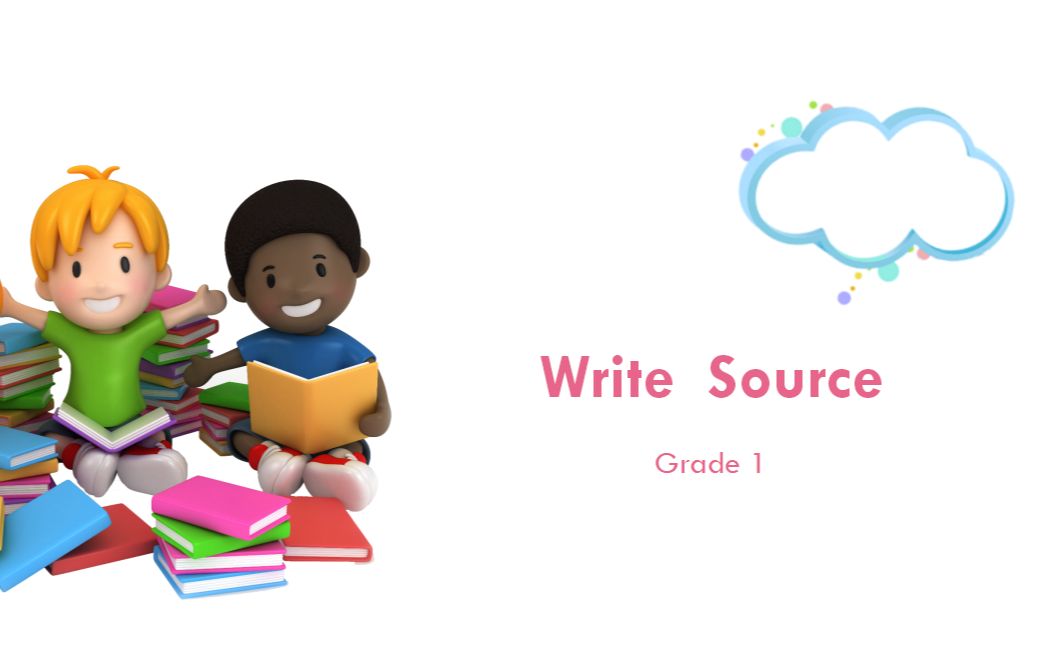 【全集】【Grade 1】全球顶尖英文写作教材《Write Source》，美国小学1年级英文写作，适合国内小学1-3年级学生学习。资料领取加群见简介～