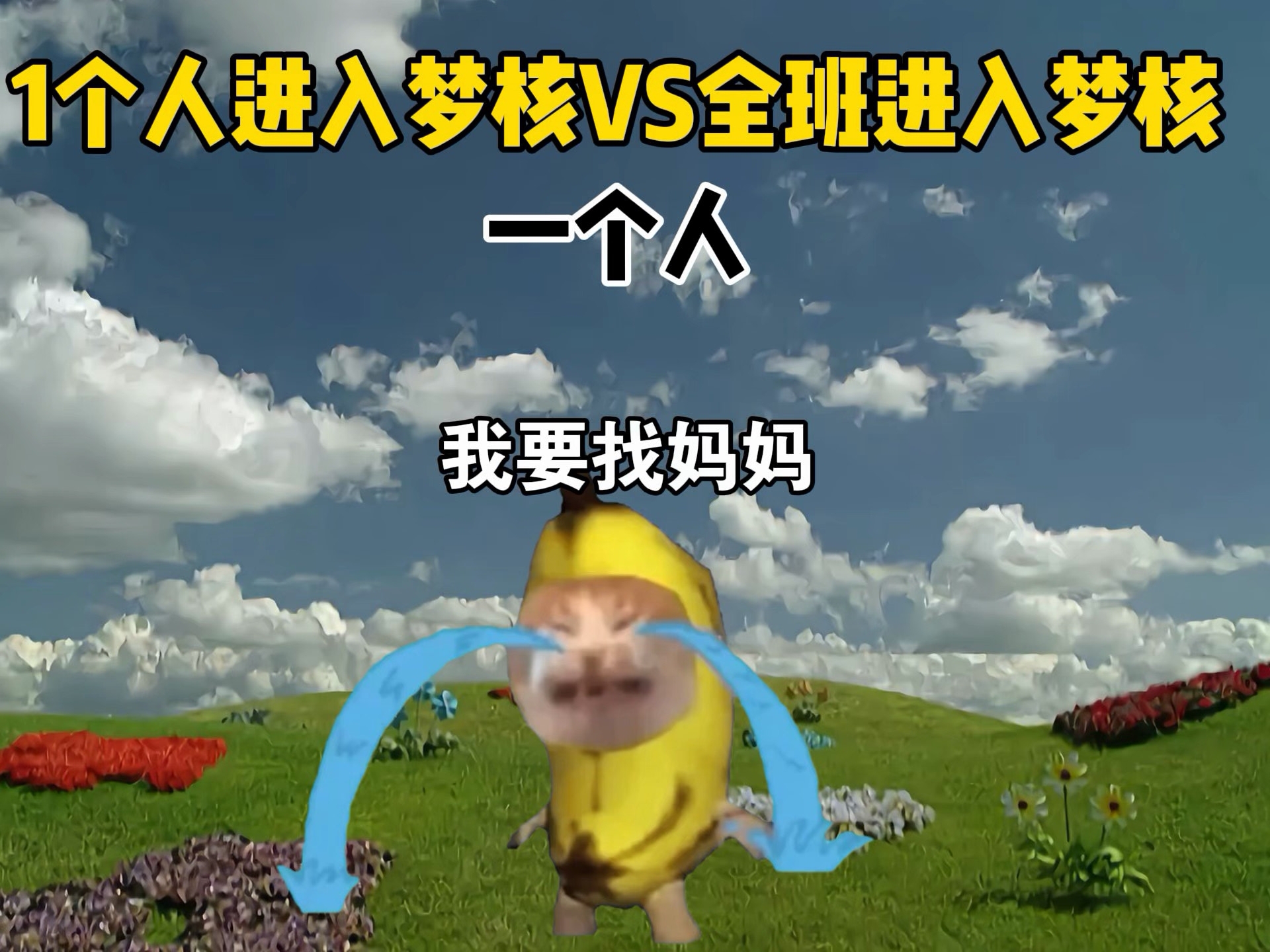 一个人进入梦核VS全班进入梦核