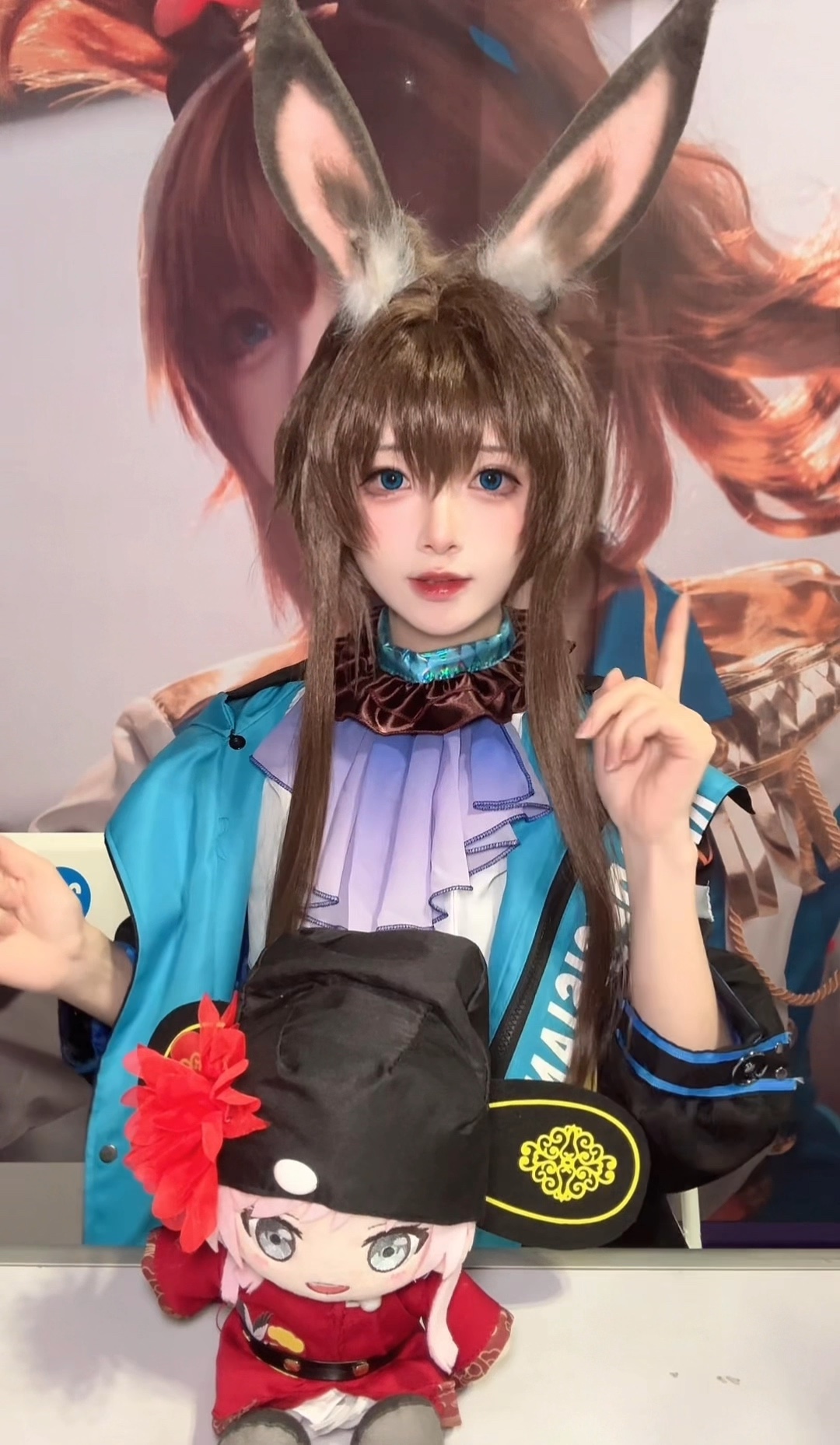 漫展结束回家打游戏啦！顺走了一只大唐状元音