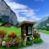 【4K】劳特布龙嫩 Lauterbrunnen 瑞士美丽的村庄