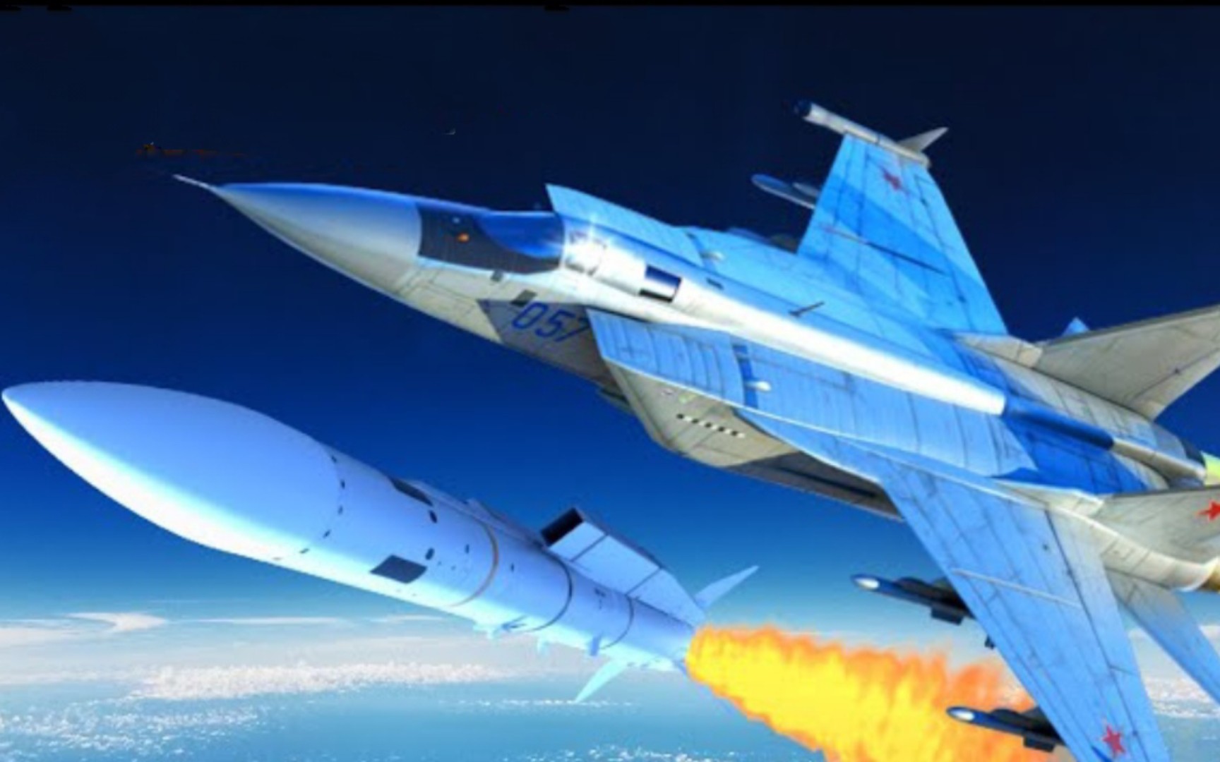 全球最快战机：米格31BM全天侯截击战斗机，俄罗斯空天防御的王者！