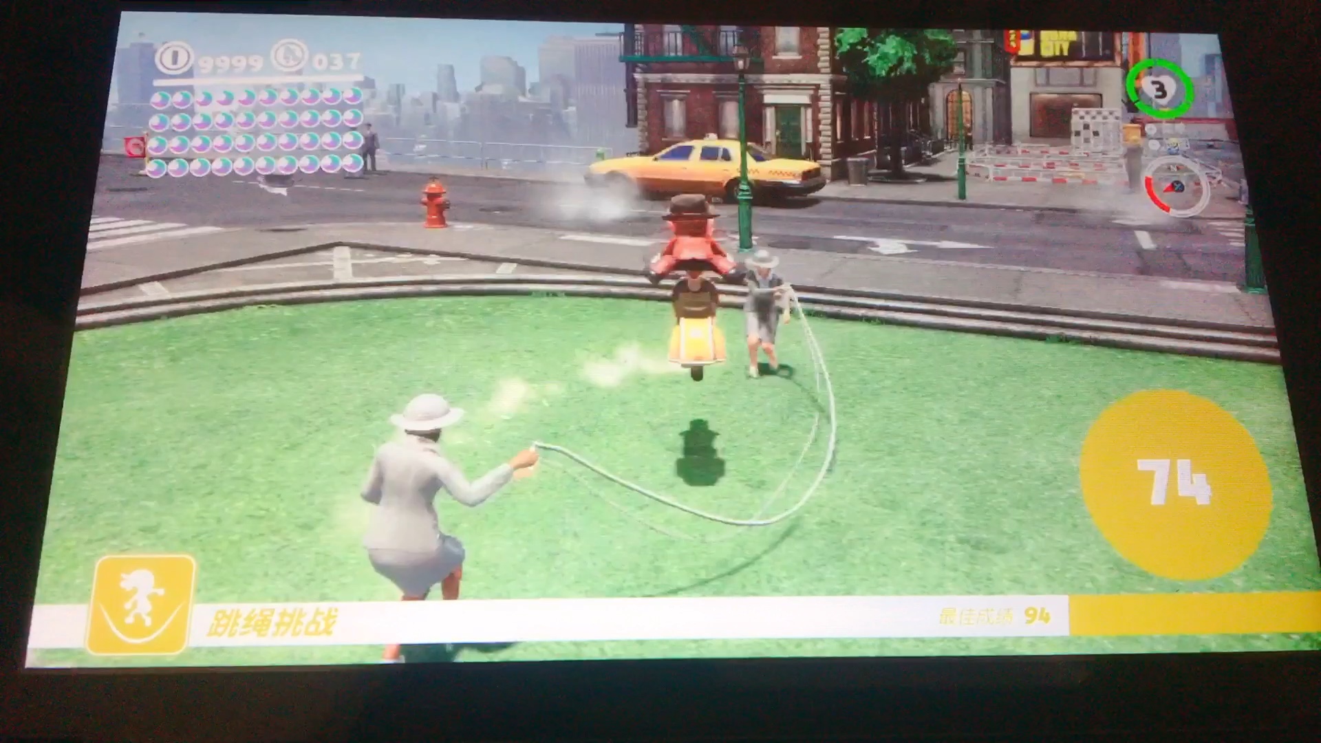 马里奥奥德赛跳绳的小技巧,不作弊,非bug