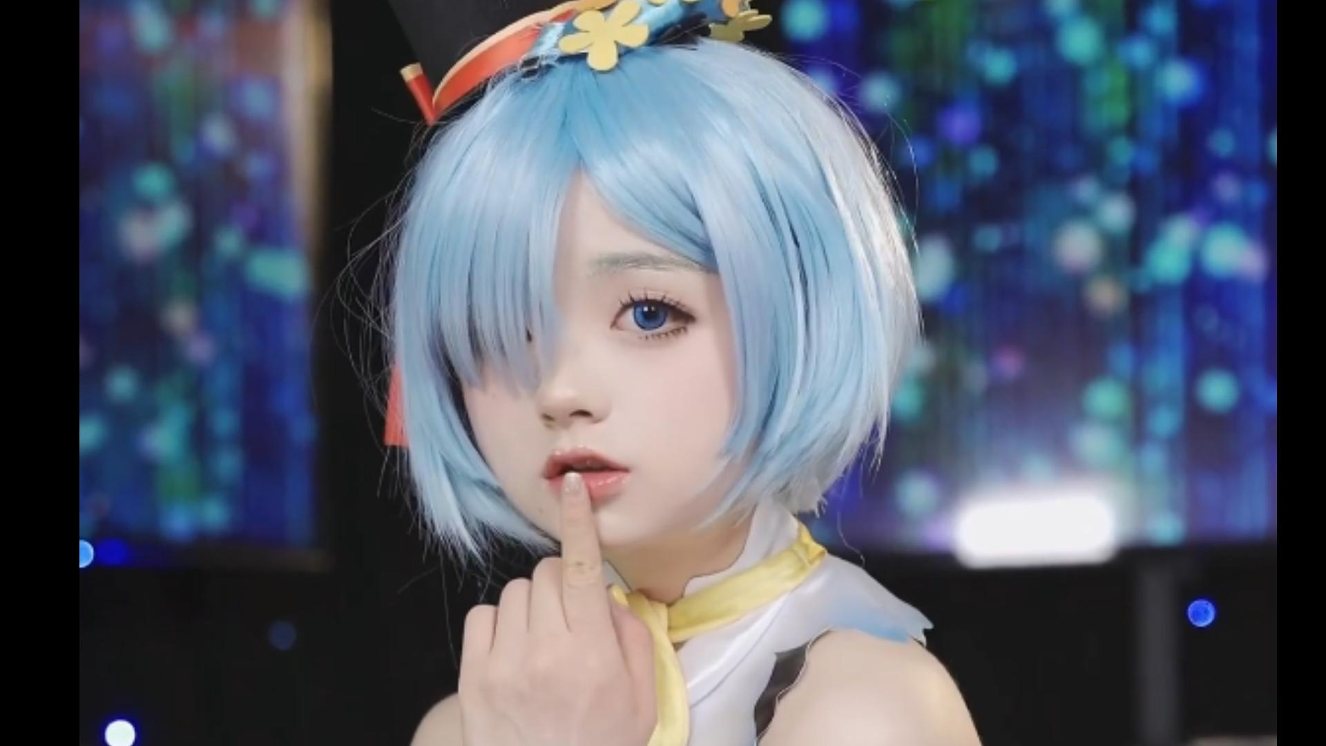 [QCos]Cosplay Re Zero kara Hajimete no Isekai Seikatsu rem Budam