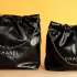 包包分享 | Chanel 22c购物袋 大小对比