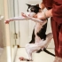 B站最暴躁猫咪洗澡实录，感觉身体被掏空，衣服又烂了！【花花与三猫】