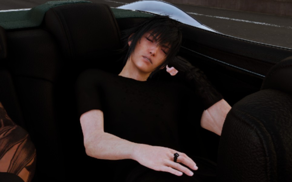 【FF15日常】当伊妈在诺克特睡着的时候急刹车……